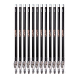 Kit C 12 Lápis Delineador Preto C apontador L887 b Luisance