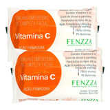 Kit C 12 Lenço Demaquilante Com Vitamina C Fz51014 Fenzza