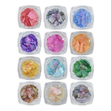 Kit C 12 Madrepérola Grande Decoraçao Pedrarias Joias Strass