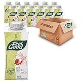 Kit C 12und Chá FEEL GOOD Branco Com Lichia 200ml