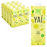 Kit C 12und Chá Verde YAI Limão Siciliano C Hortelã 1L