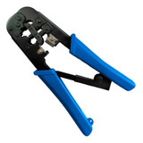 Kit C 15 Alicate Crimpar Cabo Rede Catraca Rj11 Rj12 Rj45