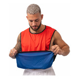 Kit C 15 Coletes Futebol Dupla Face Treino Jogo 1 Fit