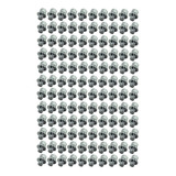 Kit C 160 Rebite Pino Lateral Roda Zunky Zk370 Bbs Cromados