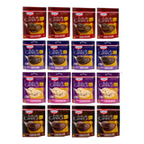 Kit C 16un Bolo De Caneca 4 Sabores Diferentes