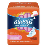Kit C 2 Absorvente Femininos Always Dia Super Proteção