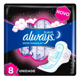 Kit C 2 Absorventes Femininos Always Suave Com Abas 8 Un