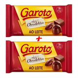 Kit C 2 Barra De Chocolate Ao Leite Garoto 2 1 Kg Páscoa