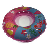 Kit C 2 Boia Redonda 60cm Flamingo Colorida