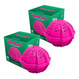 Kit C 2 Bola Mágica Lava Roupas Sem Sabão Ecológica Okoball