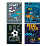 Kit C 2 Caderno Universitarios Hit Masc 10 Materias Tilibra
