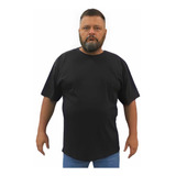 Kit C/2 Camisetas Camisa Masculina Plus Size 100% Algodão 
