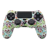 Kit C 2 Capas Protetora De Silicone Controle Ps4 Dualshock