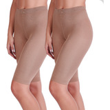 Kit C 2 Cinta Bermuda Lupo Loba Modeladora Slim P M G 5695