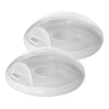 Kit C 2 Conchas Base Rígida Para Amamentação Sana Babies