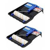 Kit C 2 Conj Bandeja Antirespingo C 3 Peças Pintura Tigre