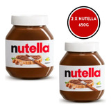 Kit C 2 Creme De Avelã Nutella Pote Grande 650g