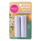 Kit C 2 Eos Lip Balm Protetor Labial Orgânico Camomila 