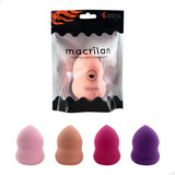 Kit C 2 Esponja Pera Para Maquiagem Macrilan Ep08