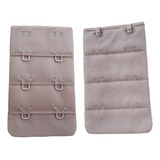 Kit C 2 Extensores Para Sutiã Possui 6 Fechos Colchetes 4cm