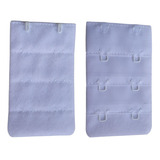 Kit C 2 Extensores Para Sutiã Possui 6 Fechos Colchetes 4cm