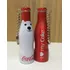 Kit C/2 Garrafinhas Miniaturas Coca - Cola Personalizadas