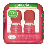 Kit C 2 Giovanna Baby Desodorante Rolll On Cherry 50ml Fragrância Cherry
