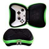 Kit C 2 Hard Case Eva P Controle Xbox One Estojo Protetor