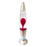 Kit C 2 Luminárias Abajur Lava Lamp Bolha 34cm 110v Várias Cores
