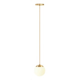 Kit C 2 Lustre Pendente Globo Vidro Jabuticaba Stuttgart Fl Cor Dourado Champanhe Brilho 110v 220v