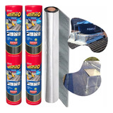 Kit C 2 Manta Asfáltica Aluminizada Auto Adesiva 90cmx10m