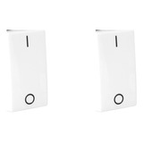 Kit C 2 Modulo Pial Pop Branco 1 Simples Bipolar 10a LG 