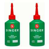 Kit C 2 Óleo Lubrificante Singer 100ml Costura Dobradiças