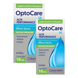 Kit C 2 Optocare Lubrificante Oftálmico Ul Olhos Secos 10ml