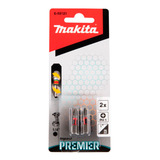 Kit C 2 Pç Bits Phillips Torção 25mm Ph1 Makita E 03121 Nf
