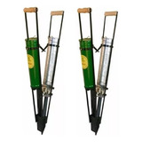 Kit C 2 Plantadeira Adubadeira Chapa Zincada Bico 7 4cm Krup