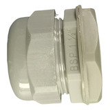 Kit C 2 Prensa Cabo Rosca Bsp 1 1 2 Nylon Cinza