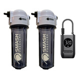 Kit C 2 Pressurizador Bolas Tênis Bomba Automática Recarreg
