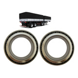 Kit C 2 Rolamentos Cubo Roda Carreta Facchini Moderna 33021
