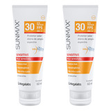 Kit C 2 Sunmax Protetor Solar Sensitive 30fps 60ml 
