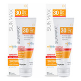 Kit C 2 Sunmax Protetor Solar Sensitive 30fps 60ml 