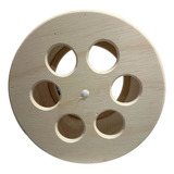 Kit C 2 Und Da Carretilha De Madeira 30 Cm não É Mdf 