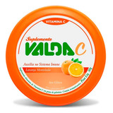 Kit C 2 Valda C Pastilha Laranja Vitamina Bala De Gelatina
