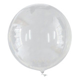 Kit C 20 Balão Bubble Bolha 5 Polegadas Decoração 12cm