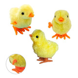 Kit C 20 Pintinho A Corda Pelucia Amarelinho Festa Brinquedo