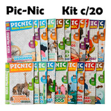 Kit C 20 Revistas Passatempo Pic nic Caça palavras Cruzadas Sem Repetição