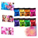 Kit C 20 Tintas Em Pó Holi Party 100g Cada Cores Sortidas