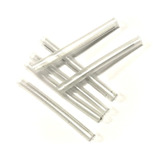 Kit C 200 Unidades Tubete Protetor Emenda 5 X 60mm P cabo Drop Fibra Optica Nfe