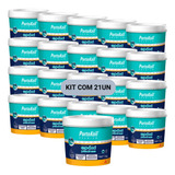 Kit C 21un Rejunte Epóxi Piscinas Portokoll Azul Celeste