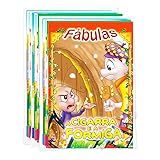 Kit C  24 Livrinhos   Coleções Clássicos Divertidos   Fábulas   Fazendinha Do Seu Lobato